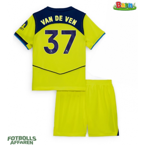 Tottenham Hotspur Micky van de Ven #37 Tredjeställ Barn 2025-26 Kortärmad (+ Korta byxor)
